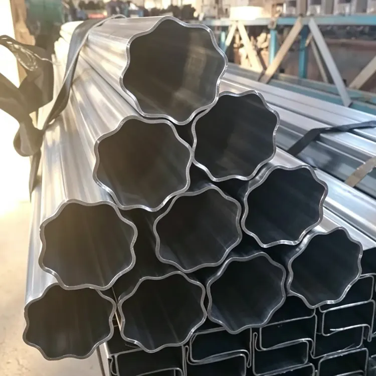 Plum Blossom Shaped Steel Tube